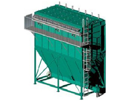 機(jī)械回轉(zhuǎn)微震反吹扁袋除塵器